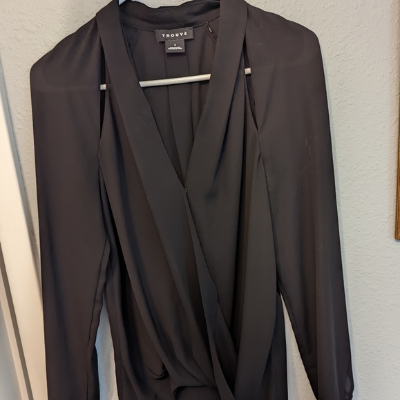 Trouvé black dress shirt - Picture 1 of 3